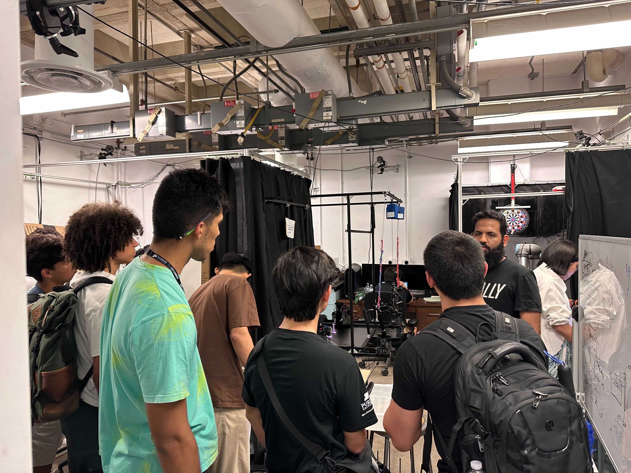 MITE Summer Program 2024 lab tour